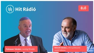 Németh Sándor és Polnauer Sándor találkozása 40 év után