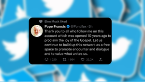 A pápa marad a Twitteren, miközben több celeb is "dezinformációt" kiáltva távozott