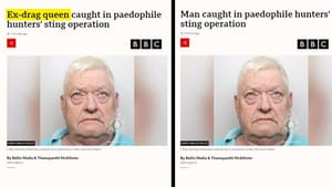 Elhallgatná a BBC a lefülelt pedofilról hogy Drag Queen volt?