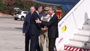 Friss videó: megérkezett Izraelbe Anthony Blinken