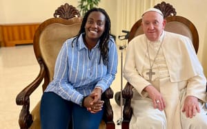 Ugandai homoszexuális aktivistákkal találkozott Ferenc pápa