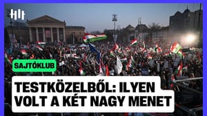 Brutális tömeg Budapesten: Magyar és Orbán összecsapott, ki nyerte a számháborút? - Sajtóklub